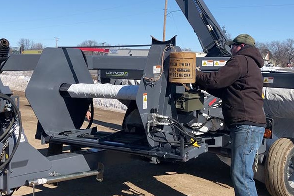 Loftness | Grain Bag Unloaders | Grain Bag Baler for sale at Kings River Tractor Inc.